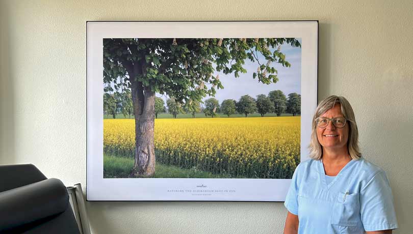 Kræftens Bekæmpelse støtter tryghedsskabende kunst på kræftafdelingen på OUH